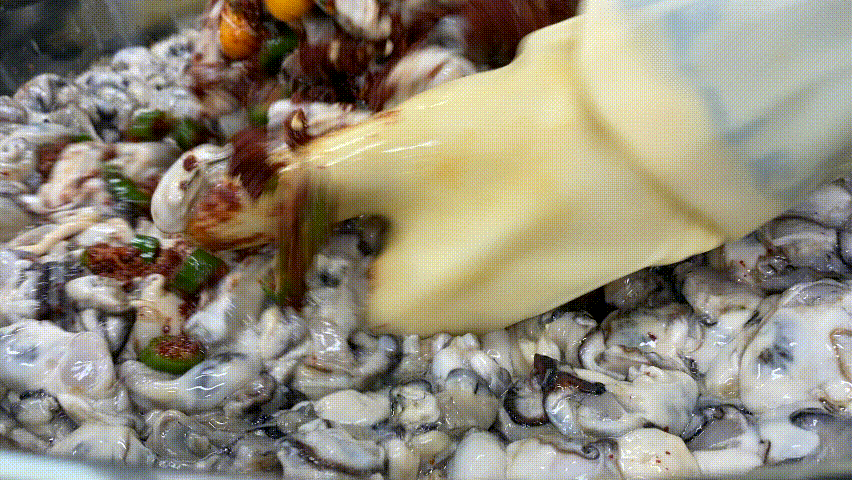 통영 최선장 굴무침